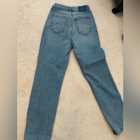 Abercrombie Crossover High Rise Dad Jeans 25 Regular - Picture 4 of 4